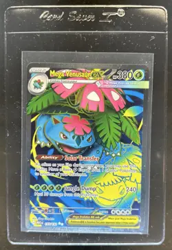 2025 Pokemon Mega Evolution Venusaur ex Ultra Rare #155/132 - Image 1