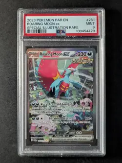 2023 Pokemon ROARING MOON EX #251/182 SV Paradox Rift Special Illus. Rare PSA 9 - Image 1