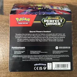Pokemon *Perfect Order Empty Booster Box - No Packs* Free Shipping - Image 2