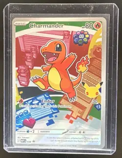 2025 Pokemon MEP Black Star Promos Charmander #038 - Image 1