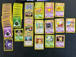 Pokemon Trouble Theme Deck WOTC Vintage Team Rocket 1999 Complete Box (B) - Image 2