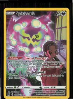 Spiritomb TG09/TG30 Holo Lost Origin Trainer Gallery Pokemon NM - Image 1