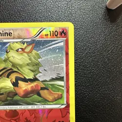 2016 Pokemon XY BREAKpoint Arcanine Reverse Holo #11/122 Near Mint - Image 3