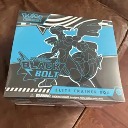 Pokemon Pokemon TCG: Black Bolt Factory Sealed Elite Trainer Box - Image 1