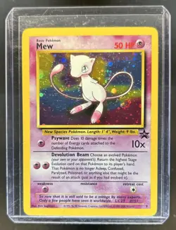 1999 Pokemon Wizards Black Star Promos Mew #9 - Image 1