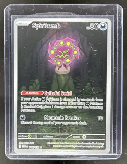 2025 Pokemon Mega Evolution Spiritomb Illustration Rare #148/132 - Image 1