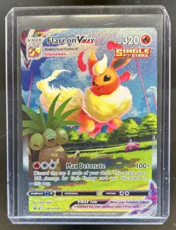 2019-2023 Pokemon SWSH Black Star Promos Flareon VM #SWSH180 - Image 1