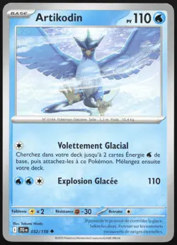Carte Pokemon Artikodin 032/159 Aventures Ensemble Francais - Image 1
