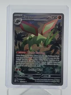 FLYGON 2025 POKEMON PHANTASMAL FLAMES ILLUSTRATION RARE #101/094 Q6890 - Image 1