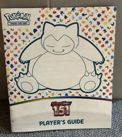 POKEMON 151 ELITE TRAINER BOX PLAYER'S GUIDE BOOk SNORLAX - Image 1