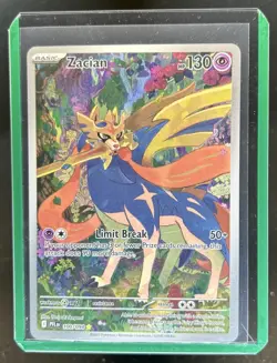 2025 Pokemon Phantasmal Flames Zacian Illustration Rare #100/094 - Image 1