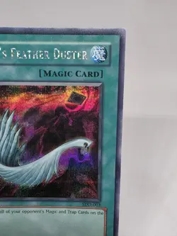Yugioh Harpie's Feather Duster SDD-003 Secret Rare Vintage Promo! TCG Prismatic - Image 3