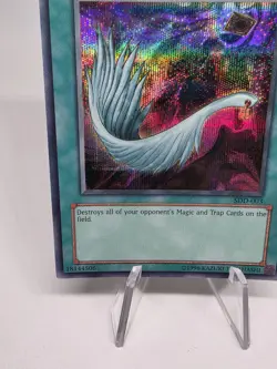 Yugioh Harpie's Feather Duster SDD-003 Secret Rare Vintage Promo! TCG Prismatic - Image 4