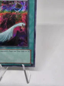Yugioh Harpie's Feather Duster SDD-003 Secret Rare Vintage Promo! TCG Prismatic - Image 5