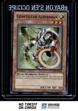 1996 YuGiOh 1st Edition Constellar Aldebaran #HA07-EN006 - Image 1