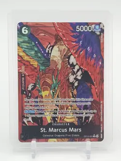 ST. MARCUS MARS 2025 ONE PIECE CARRYING HIS WILL RARE ALT ART OP13-091 A Q4444 - Image 1