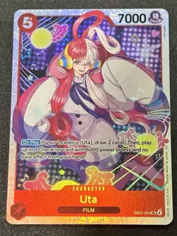 Uta SR EB03-003 Extra Booster: One Piece Heroines Edition Foil English NM - Image 1