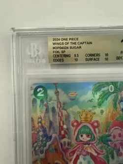 BGS 10 Pristine One Piece SUGAR OP04-024 SR SP Special Alt Art English - Image 3