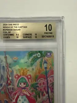 BGS 10 Pristine One Piece SUGAR OP04-024 SR SP Special Alt Art English - Image 4