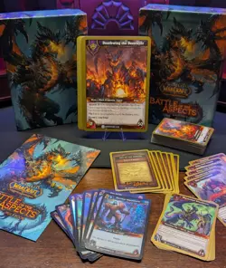 World of Warcraft TCG Battle of the Aspects Raid Deck - Image 1