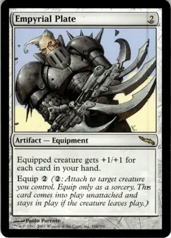 2003 Magic The Gathering Mirrodin Empyrial Plate #168 Light Play - Image 1