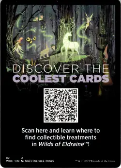 2023 Wilds of Eldraine Tokens Wicked // Cursed #17 Light Play - Image 2