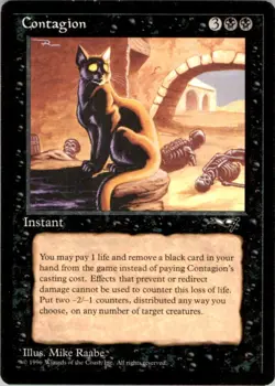 1996 MTG Alliances Contagion Light Play - Image 1