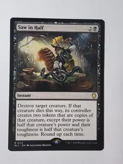 Saw in Half Commander: Bloomburrow Regular - Image 1
