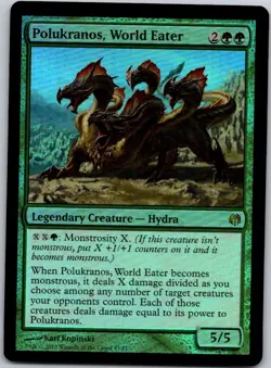 Magic the Gathering Polukranos, World Eater Duel Decks: Heroes vs. Monsters MTG - Image 1
