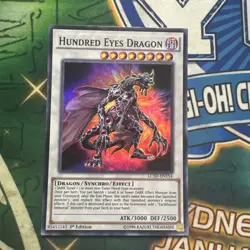 Yugioh! Hundred Eyes Dragon LC5D-EN154 Super Rare 1st Edition NM - Image 1