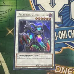 Yugioh! Archfiend Zombie-Skull BLLR-EN058 Ultra Rare 1st Edition NM - Image 1