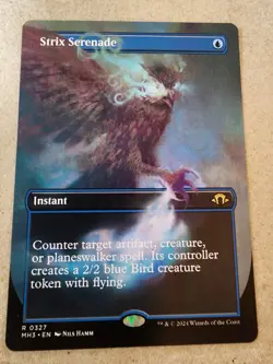 Strix Serenade - #327 Regular (Borderless) Modern Horizons 3 - Mtg - Image 1