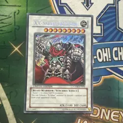 Yugioh! XX-Sbaer Gottoms CT06-ENS04 Secret Rare Limited Edition LP - Image 1