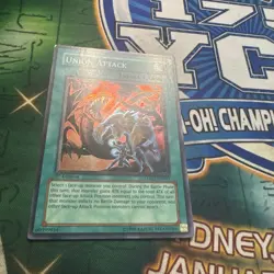 Yugioh! Union Attack LODT-EN093 Super Rare 1st Edition LP - Image 2