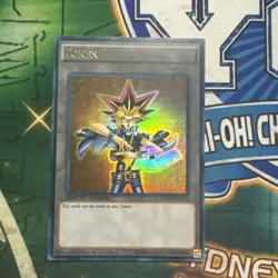 Yugioh! Yugi Token YGLD-ENTKN Ultra Rare Limited Edition NM - Image 1