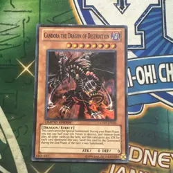 Yugioh! Gandora the Dragon of Destruction CT07-EN020 Super Rare Limited Ed MP - Image 1