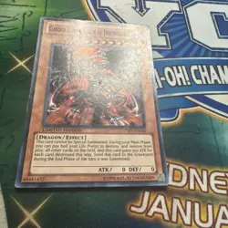 Yugioh! Gandora the Dragon of Destruction CT07-EN020 Super Rare Limited Ed MP - Image 2