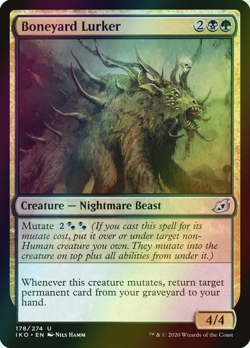 MTG Boneyard Lurker Foil ** Ikoria: Lair of Behemoths ** English (NM) - Image 1