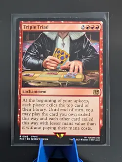 Triple Triad R 0166 FIN Regular MTG: Final Fantasy NM - Image 1