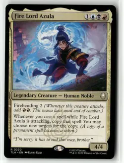 MTG Fire Lord Azula R Avatar: The Last Airbender 220 Regular NM - Image 1