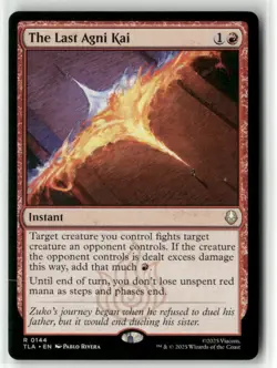 MTG The Last Agni Kai R Avatar: The Last Airbender 144 Regular NM - Image 1