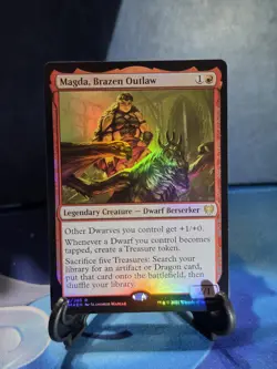 Magda, Brazen Outlaw - Foil KHM NM MTG - Image 1