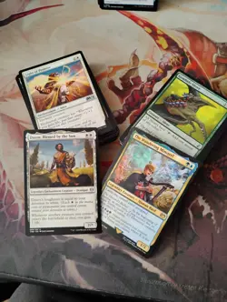 Custom Budget Commander Decks, Mono White Lifegain And 5c Slivers- no lands - Image 1
