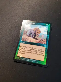 Clear the Land FOIL NM/LP [Mercadian Masques] Mtg Magic Free Tracking! - Image 2