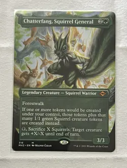 Chatterfang, Squirrel General Modern Horizons II (Borderless, #316) NM! - Image 1