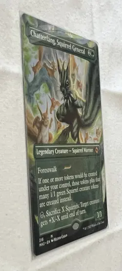 Chatterfang, Squirrel General Modern Horizons II (Borderless, #316) NM! - Image 2