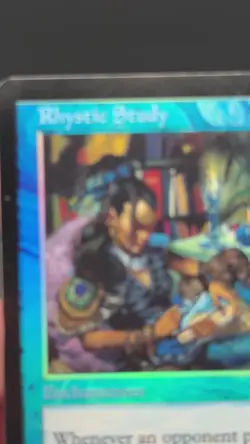 Prophecy MTG Foil Rhystic Study Magic - Image 2