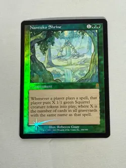 MTG FOIL Nantuko Shrine Odyssey Magic the Gathering - Image 1