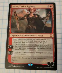 Jeska, Thrice Reborn M Commander Legends 186 CMR MTG - Image 1