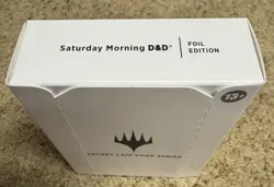 Magic: The Gathering Secret Lair Saturday Morning D&D Foil Sealed - Image 1